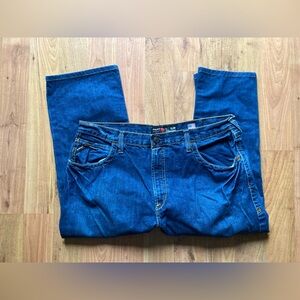 Ariat FR M5 Slim Straight Mens 40x30 Work Jeans Flame Resistant